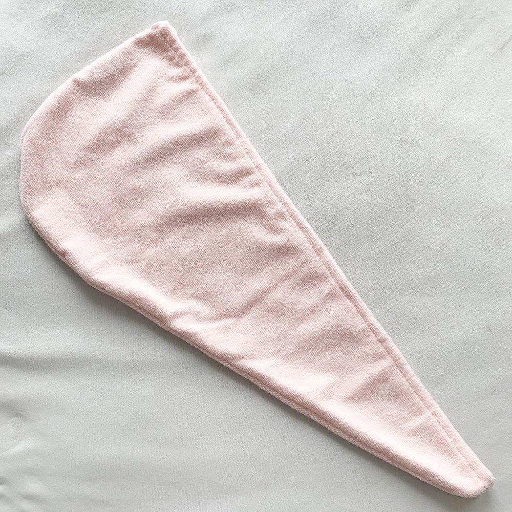 Pink Embroidered Hair Turban - Picture 2 of 4